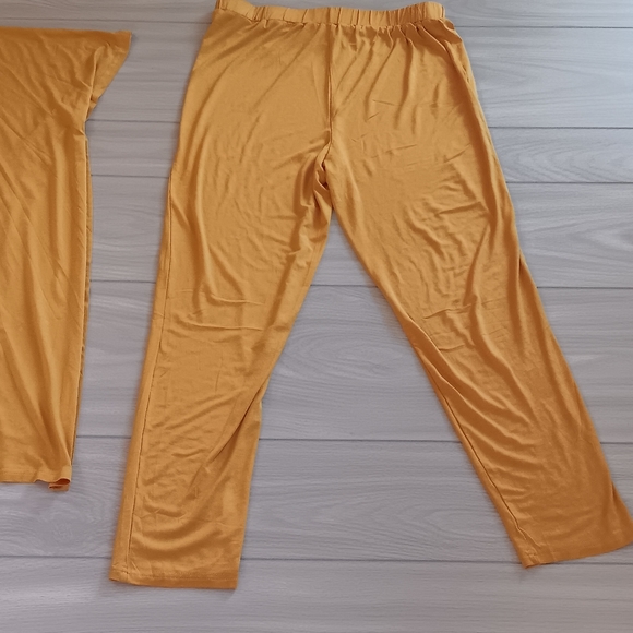 Women Plus Size Loose Solid Color Two Piece Set - Picture 5 of 15